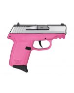 SCCY CPX-2 Gen 3 Sub-Compact Pistol - Stainless / Pink | 9mm | 3.1" Barrel | 10rd | No External Safety