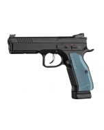 CZ Shadow 2 Pistol - Black | 9mm | 4.89" Barrel | 19rd | Optics-Ready | Blue Grips