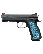 CZ Shadow 2 Pistol - Black | 9mm | 4.89" Barrel | 17rd | Blue Grips
