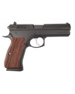 CZ 97 B California Compliant Pistol - Black | .45 ACP | 4.65" Barrel | 10rd | Wood Grips