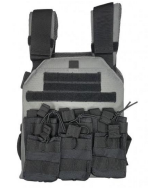 Guard Dog Tactical Doberman Plate Carrier | 1 Lb/Per - Grey