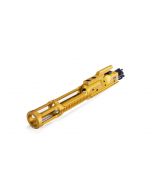 Faxon Firearms 5.56/300 BLK Gunner Light Weight Bolt Carrier Group - TiN (Gold) PVD