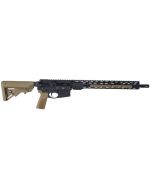 Radical Firearms Forged AR15 Rifle - Black / Coyote Brown | 5.56NATO | 16" Barrel | 15" RPR Free Float M-LOK Rail | B5 Stock & Grip