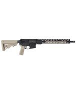 Radical Firearms Forged AR15 Rifle - Black / FDE | 5.56NATO | 16" Barrel | 15" RPR Free Float M-LOK Rail | B5 Stock & Grip