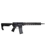 Faxon Firearms Ion Ultralight Forged Aluminum AR15 Rifle - Black | 5.56NATO | 14.5" Barrel w/ Welded 3-Port Brake | 13" Carbon Fiber M-LOK Handguard