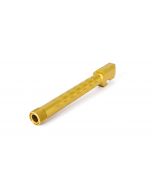 Faxon Firearms Match Series Glock G34 Flame Fluted Barrel 416R - Threaded | TiN (Gold) PVD