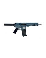 GLFA AR15 Pistol - Blue Titanium | .223 Wylde | 7.5" Heavy Stainless Steel Barrel | 7" M-LOK Handguard