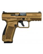 CANIK TP9DA Pistol - Burnt Bronze | 9mm | 4.07"  Barrel | 2 - 18rd Mag | Full Accessory Kit