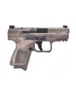 CANIK Creations TP9 Elite Sub Compact Pistol - Splinter Camo Brown | 9mm | 3.6" Barrel | 12rd/15rd Mag | Full Accessory Kit