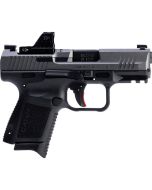 CANIK TP9 Elite Sub Compact Pistol - Black | 9mm | 3.6" Barrel | 12rd/15rd Mag | Full Accessory Kit | Includes MeCanik MO1 Optic