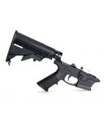 KE Arms KE-9 Billet Complete Glock 9mm Lower - Black | M4 Buttstock