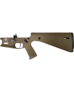 KE Arms KP-15 Polymer Complete AR15 Lower Receiver - FDE | SLT Trigger & Ambidextrous Controls | Integral Buttstock & Pistol Grip