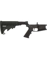 KE Arms KE-15 Billet Flared Magwell Complete AR15 Lower - Black | Xtech Grip | DMR Trigger