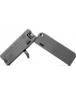 Trailblazer Firearms LC1-P Lifecard Pistol - Sniper Grey | .22 LR | 2.5" Barrel | Single Shot | Poly Handle