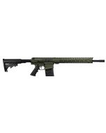 Live Free Armory LF308 Billet AR-10 Battle Rifle - OD Green | .308Win / 7.62NATO | 18" Barrel | 15" LFA Free Float M-LOK Rail | Classic M4-Style Stock