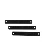 Manticore Arms Panel for Transformer Rail - Black | Snakeskin Polymer Grip | 3 Panels