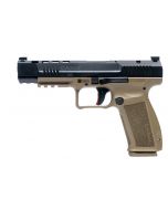 CANIK METE SFx Pistol - FDE | 9mm | 5.2" Barrel | 1 - 20rd & 1 - 18rd Mag | Full Accessory Kit