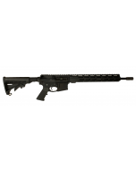 Del-Ton Echo 316L Forged Aluminum AR15 Rifle - Black | 5.56NATO | 16" Light Profile Barrel | 13" M-LOK Rail | M4 Stock | A2 Flash Hider | Optic Ready