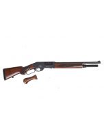 Black Aces Tactical Pro Series L Lever Action Shotgun - Black | 12ga | 18.5" Barrel | Walnut Furniture