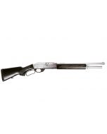 Black Aces Tactical Pro Series L Lever Action Shotgun - Silver | 12ga | 18.5" Barrel | Black Furniture
