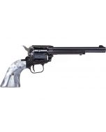 Heritage Rough Rider Revolver - Black | .22 LR | 6.5" Barrel | 6rd | Altamont Gray Pearl Grips