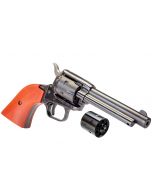 Heritage Rough Rider Revolver - Black | .22 LR / .22 WMR | 4.75" Barrel | 6rd | Cocobolo Wood  Grips