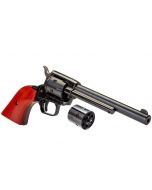 Heritage Rough Rider Revolver - Black | .22 LR / .22 WMR | 6.5" Barrel | 6rd | Cocobolo Wood  Grips