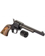 Heritage Rough Rider Revolver - Satin Black | .22 LR / .22 WMR | 6.5" Barrel | 6rd | Camo Laminate Wood Grips