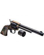 Heritage Rough Rider Revolver - Simulated Case Hardened | .22 LR / .22 WMR | 6.5" Barrel | 6rd | Camo Laminate  Grips