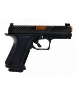 Shadow Systems MR920 Combat Pistol - Black | 9mm | 4" Spiral Fluted Bronze Match Barrel | 15rd | Tritium Sights