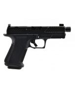 Shadow Systems MR920 Combat Pistol - Black | 9mm | 4.5" Spiral Fluted Match Barrel (Threaded) | 15rd | Tritium Sights | Optic Cut