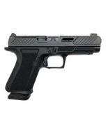 Shadow Systems MR920L Elite Pistol - Black | 9mm | 4.5" Spiral Fluted Match Barrel | 15rd | Tritium Sights | W/ Optic Cut | Weight-Optimizing Window Cut