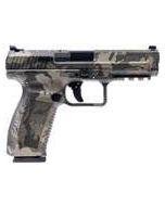 CANIK Creations TP9 Elite Pistol - Woodland Green | 9mm | 4.46" Barrel | 18rd Mag 