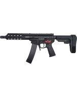 Wraithworks WARSCORP9 Side-charging AR Pistol - Black | 9mm | 8.5" Barrel | 7" M-LOK Rail | Accepts Scorpion Mags | Installed BSFIII Trigger