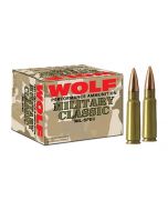Wolf Steel Case .308 Win Rifle Ammo - 168 Grain | FMJ | 500rd Case