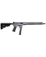 Battle Arms Development Billet XIPHOS 9 AR Rifle - Combat Grey | 9mm | 16" Barrel | 15" M-LOK Free-Float Rail | Ambi Charging Handle | Nickel Teflon Trigger | B5 Bravo Stock