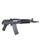 Zastava ZPAP85 Alpha AK-47 Pistol BULGED TRUNNION 1.5MM RECEIVER - Stained Wood Handguard | 5.56NATO | 10" Barrel | Booster Brake | Rear Trunnion Picatinny rail