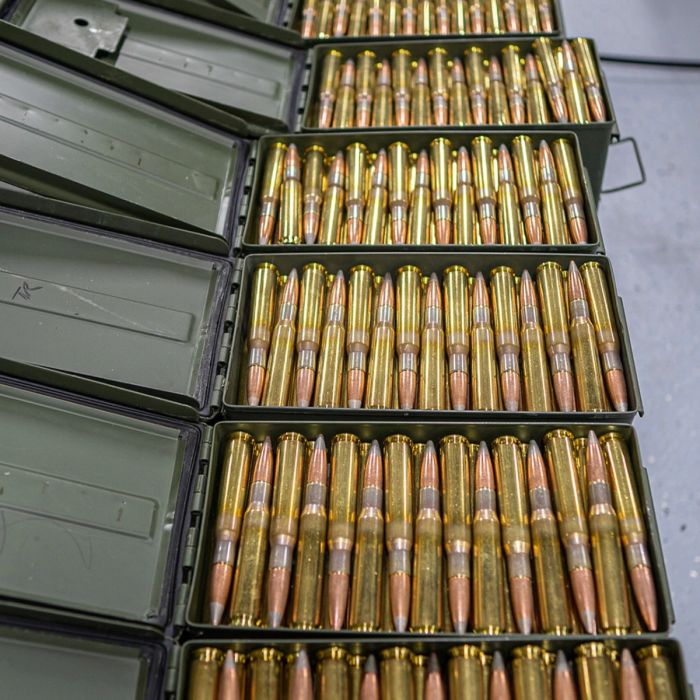 X Products 50 Bmg Rifle Non Linked Api Ammo 647 Grain Fmj W Tungsten Penetrator