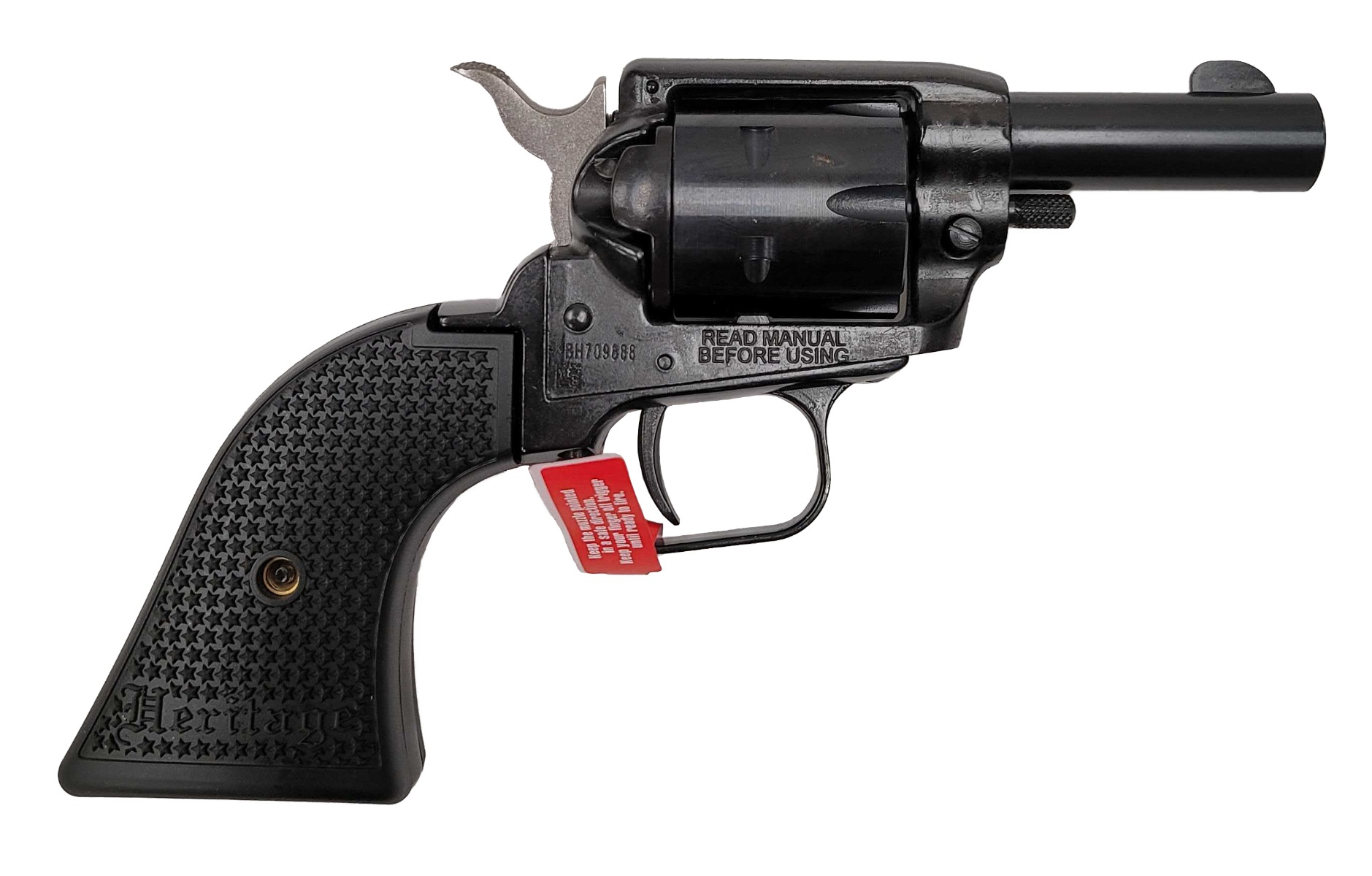 Heritage Barkeep Revolver - Black | .22 LR 2.68" Barrel 6rd Poly Grips-img-1