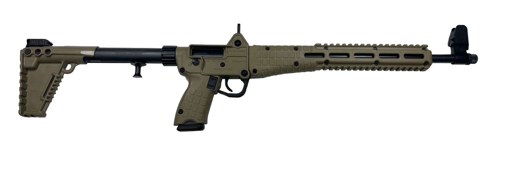 Kel-Tec SUB-2000 Carbine - Tan | .40 S&W 16" Barrel M&P 10rd-img-1