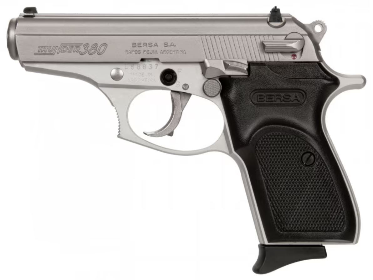 Bersa Thunder 380 Pistol - Black / Nickel | .380 ACP 3.5" Barrel 8rd-img-0